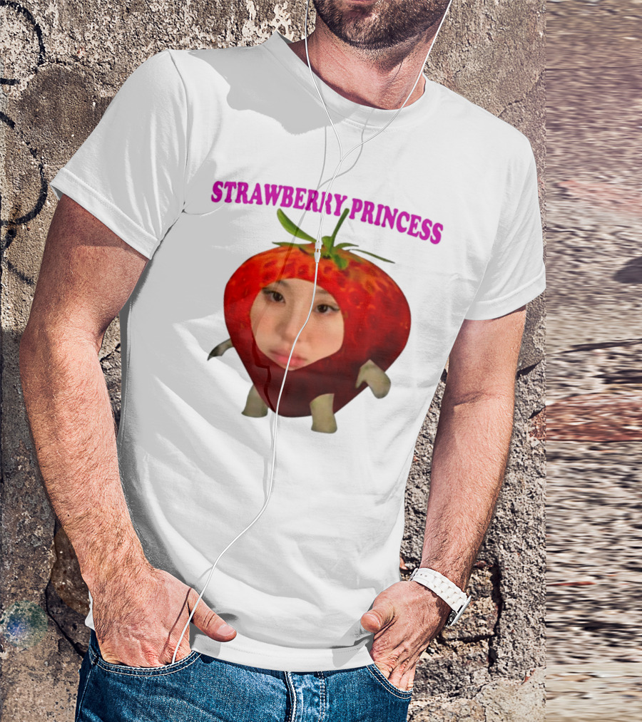 Chaeyoung Strawberry Princess In A Strawberry Costume T-Shirt