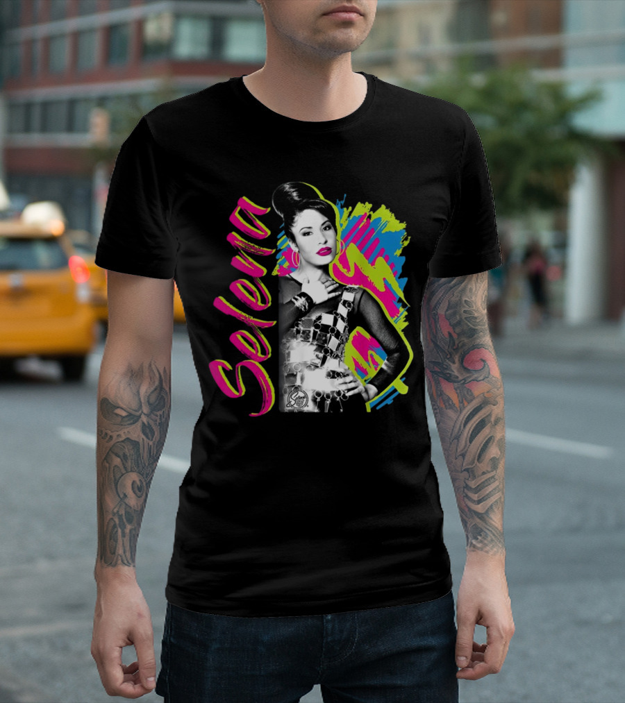Selena Vibrant Neon T-Shirt