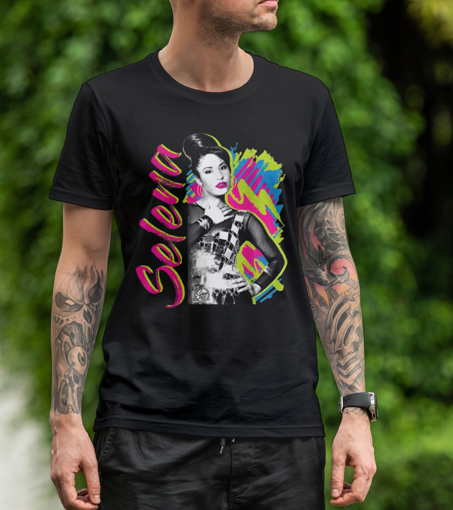 Selena Vibrant Neon T-Shirt