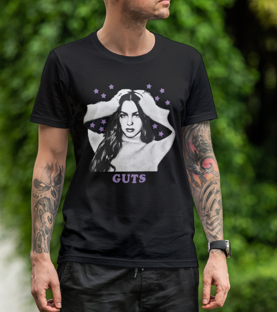 Guts Olivia Rodrigo New Stars T-Shirt