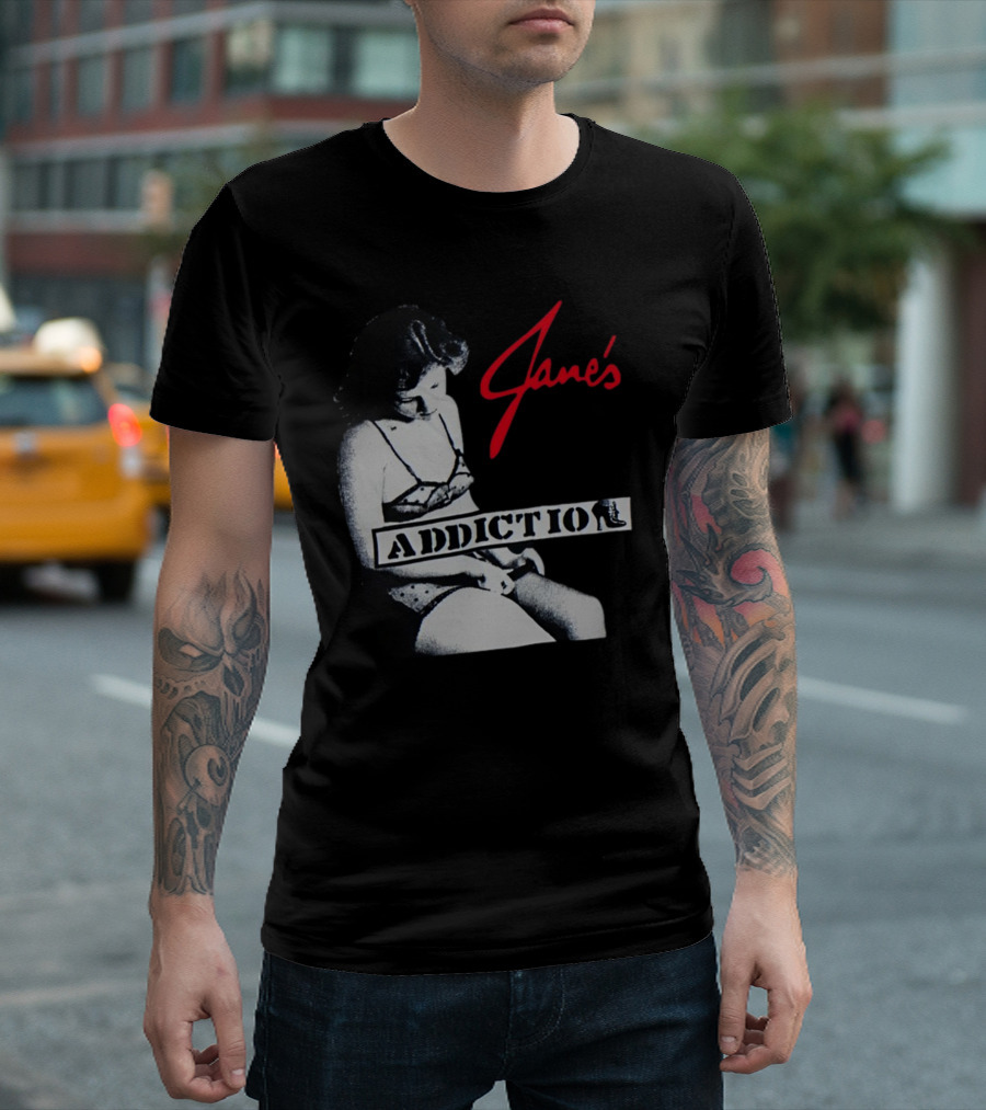 Jane's Addiction Vintage Band Classic 90s Aesthetic T-Shirt