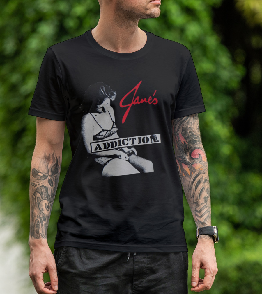 Jane's Addiction Vintage Band Classic 90s Aesthetic T-Shirt