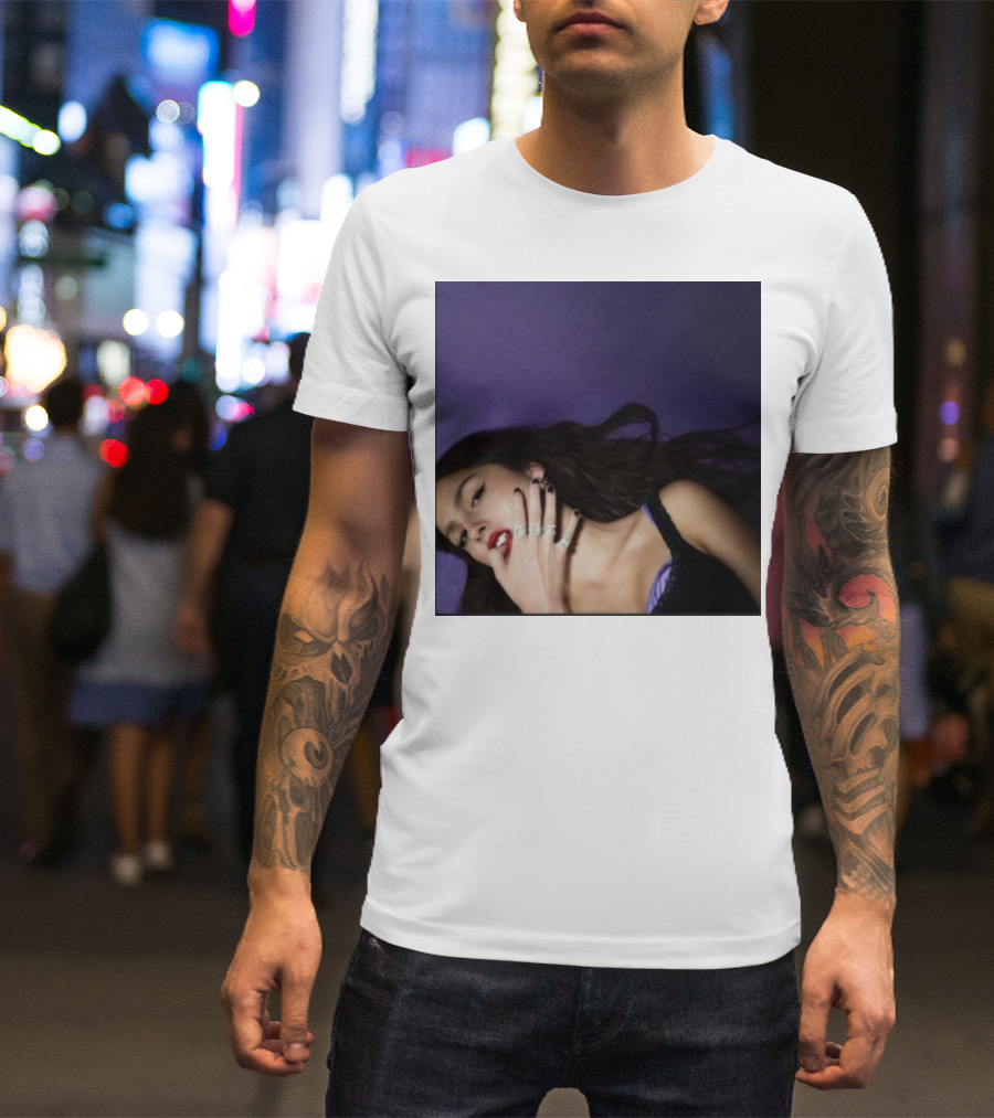 Olivia Rodrigo Guts Vinyl Purple Aesthetic T-Shirt