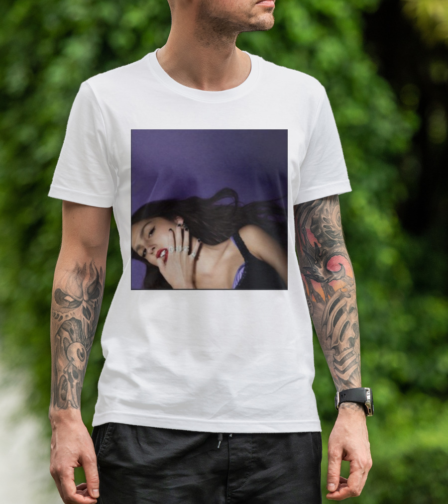 Olivia Rodrigo Guts Vinyl Purple Aesthetic T-Shirt