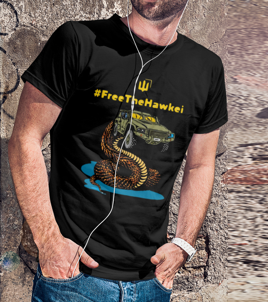 FreeTheHawkei Military Vehicle Coiled Snake T-Shirt