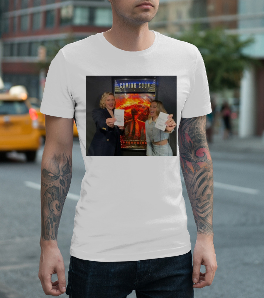 Coming Soon Greta Gerwig Margot Robbie Oppenheimer Movie T-Shirt