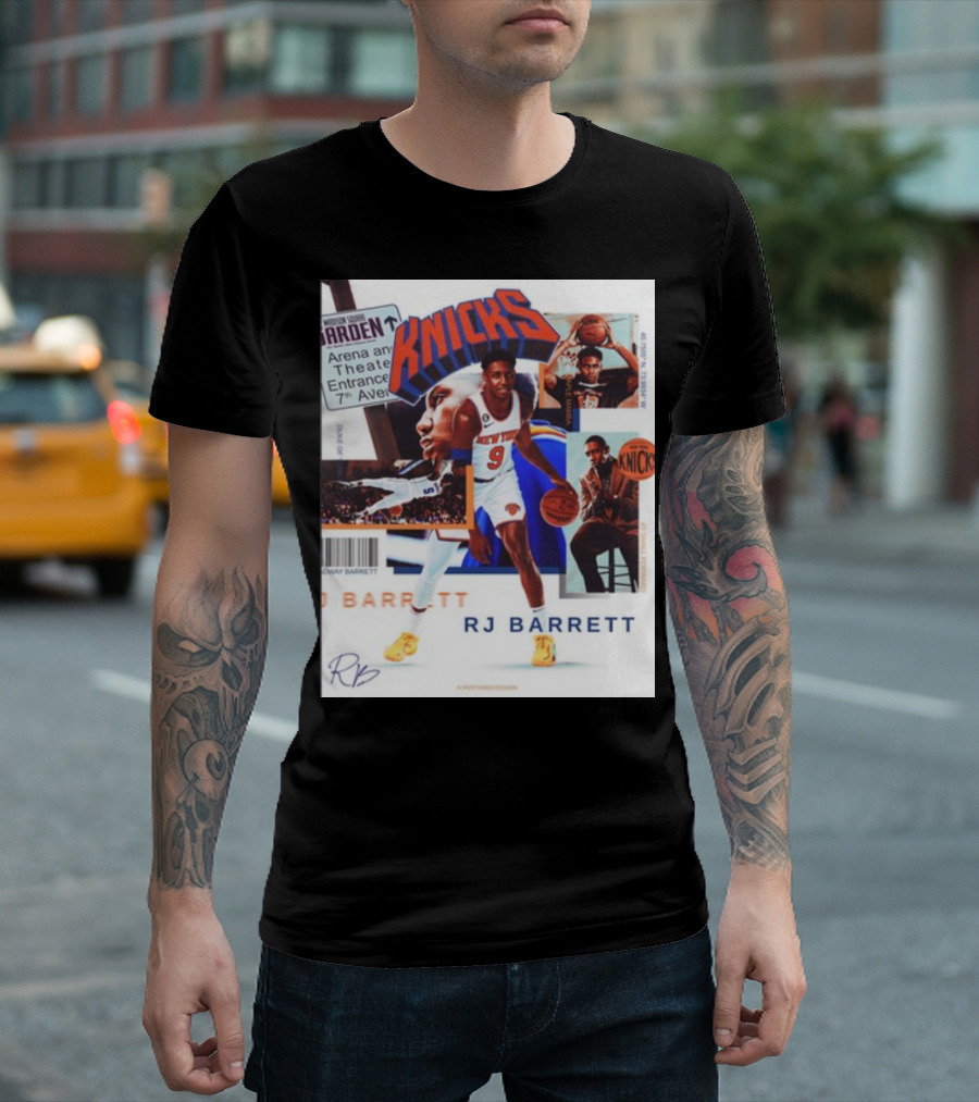 Madison Square Garden Knicks RJ Barrett 9 T-Shirt