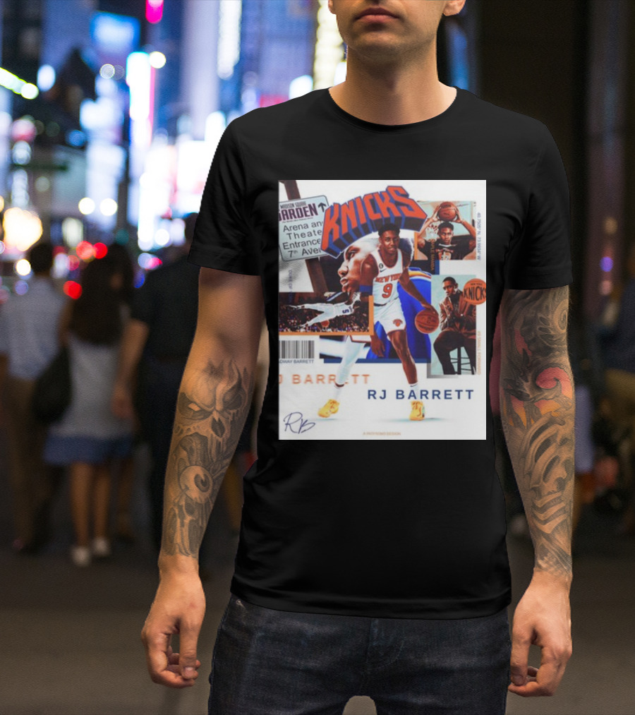 Madison Square Garden Knicks RJ Barrett 9 T-Shirt