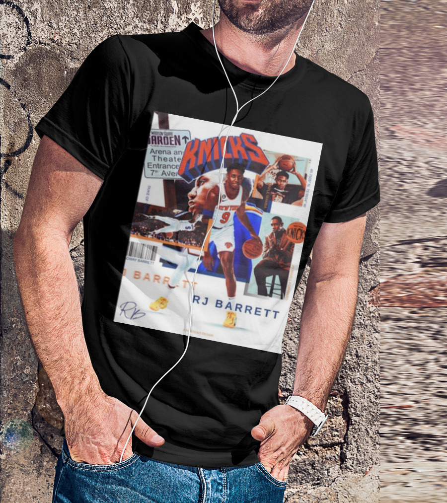 Madison Square Garden Knicks RJ Barrett 9 T-Shirt