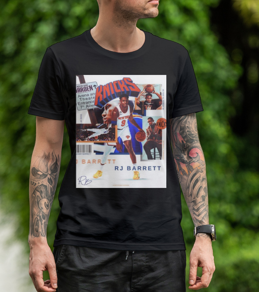 Madison Square Garden Knicks RJ Barrett 9 T-Shirt
