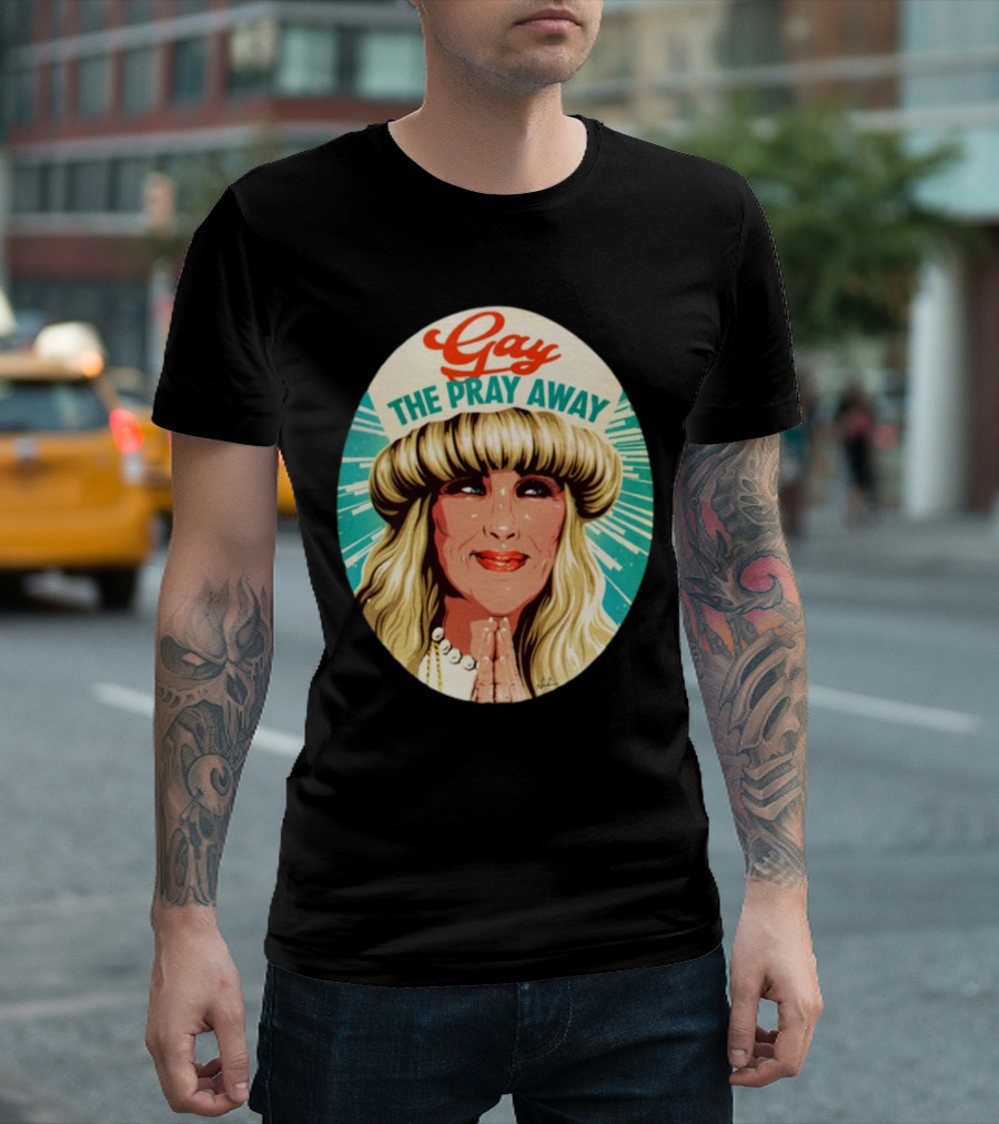 Nordacious Gay The Pray Away Divine Iconic Image T-Shirt