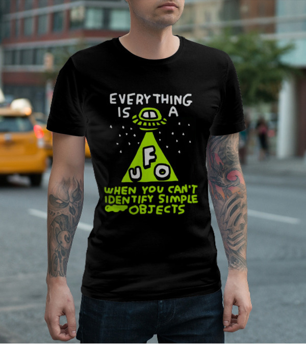 Everything Is A UFO When You Can't Identify Simple Objects T-Shirt