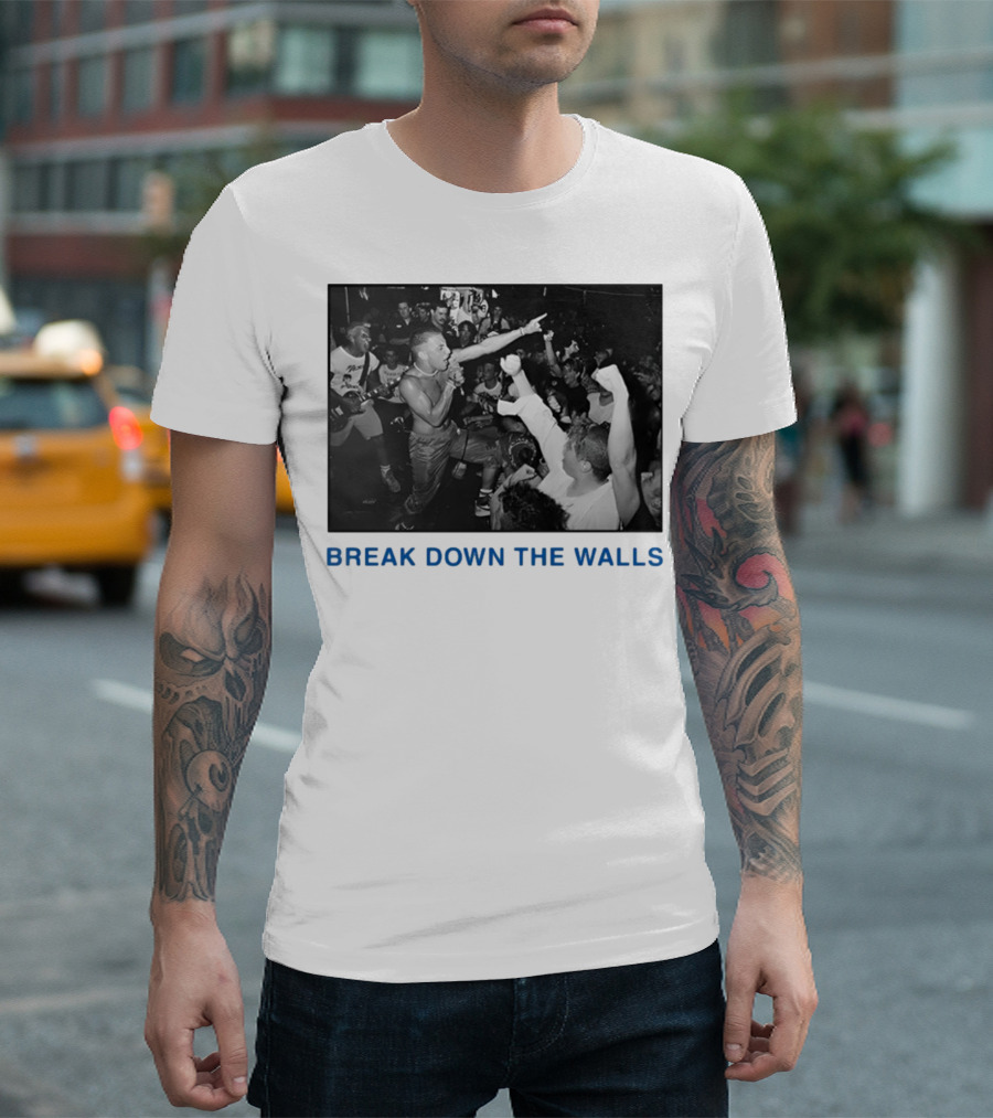 Youth Of Today Break Down The Walls Live Performance Energy T-Shirt