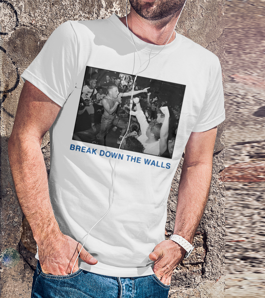 Youth Of Today Break Down The Walls Live Performance Energy T-Shirt