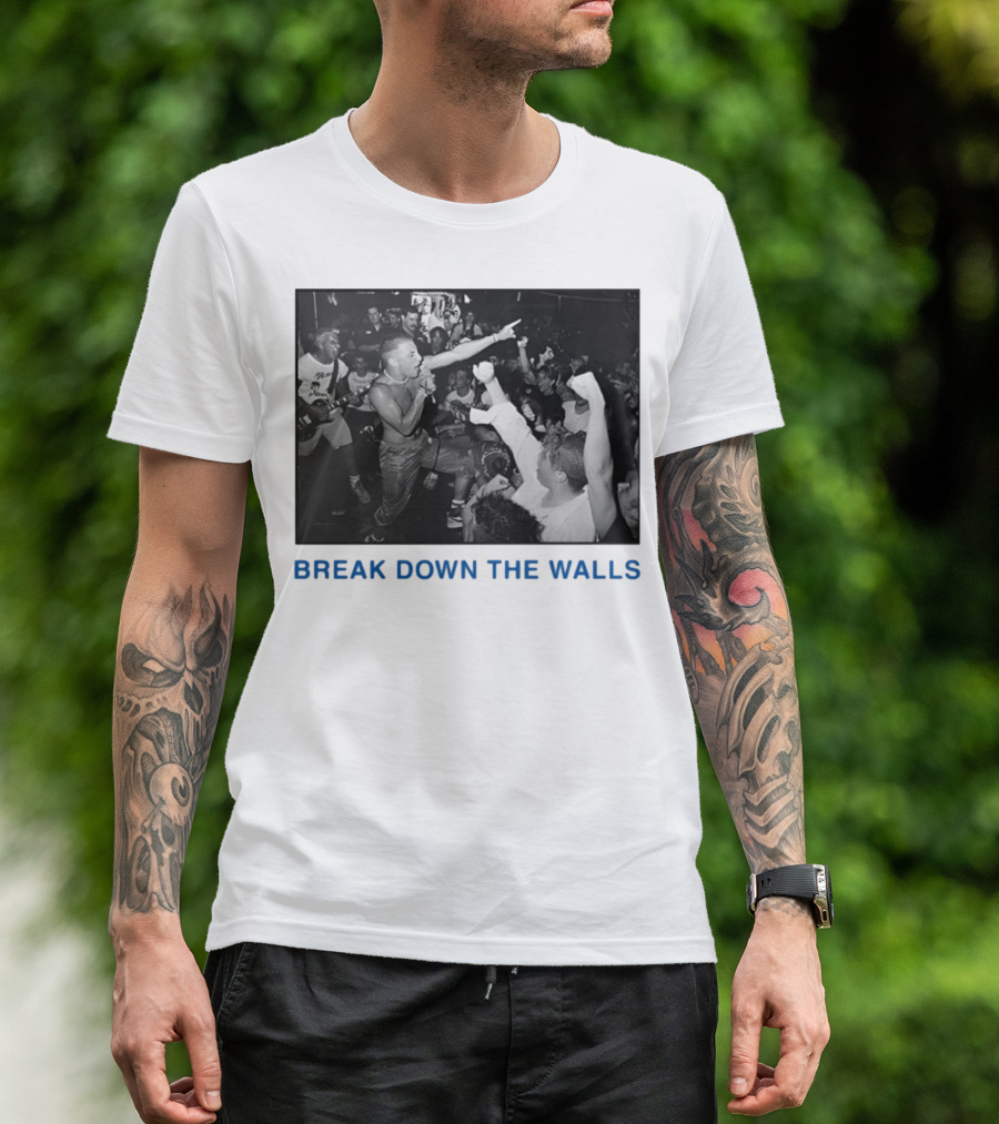 Youth Of Today Break Down The Walls Live Performance Energy T-Shirt