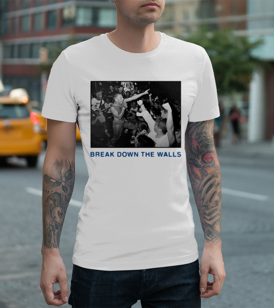 Youth Of Today Break Down The Walls Hardcore Punk Concert Energy T-Shirt