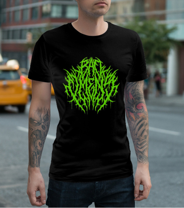 Bad Omens Green Dripping Metal T-Shirt