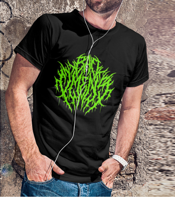 Bad Omens Green Dripping Metal T-Shirt