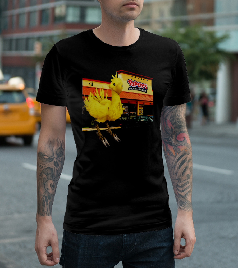 Mamonoworld Love That Chicken Popeyes Chicken and Biscuits T-Shirt