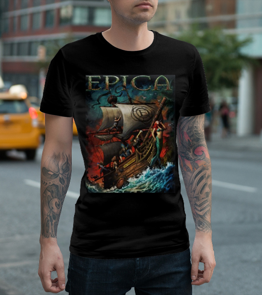 EPICA 70000Tons Pirates Of The Caribbean Fantasy Adventure T-Shirt