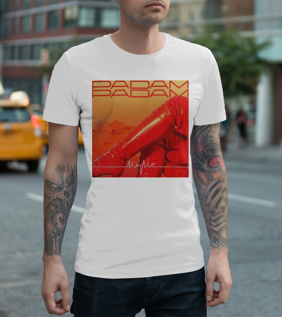 Kylie Padam Padam Single Red Boots Cover T-Shirt