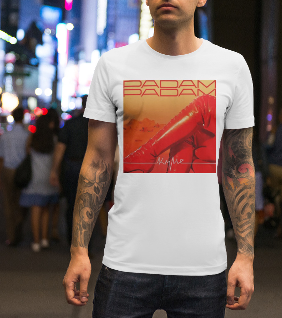 Kylie Padam Padam Single Red Boots Cover T-Shirt