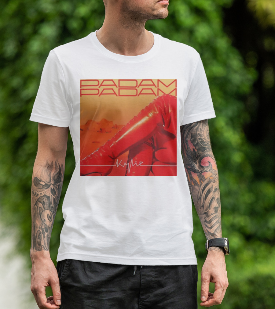 Kylie Padam Padam Single Red Boots Cover T-Shirt