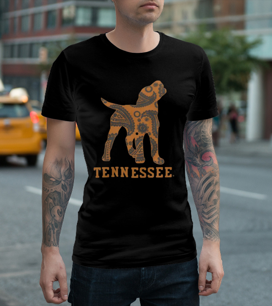 Tennessee Patterned Dog T-Shirt