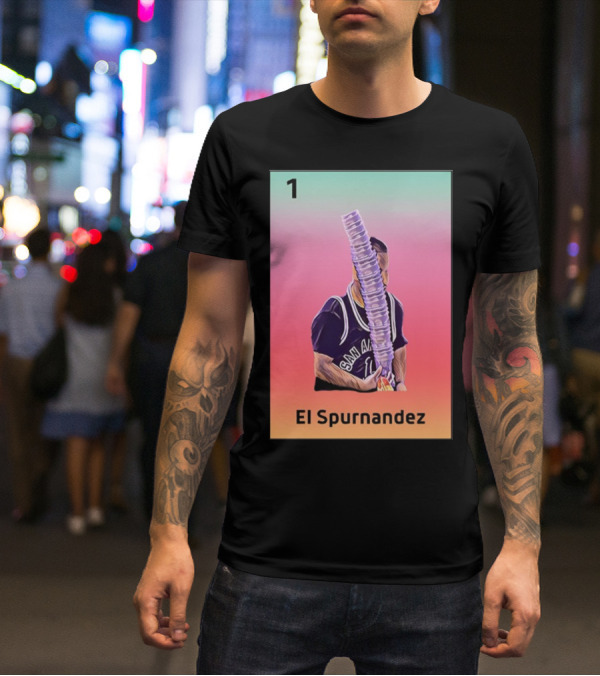1 San Antonio El Spurnandez Bexar County Social Niosa T-Shirt
