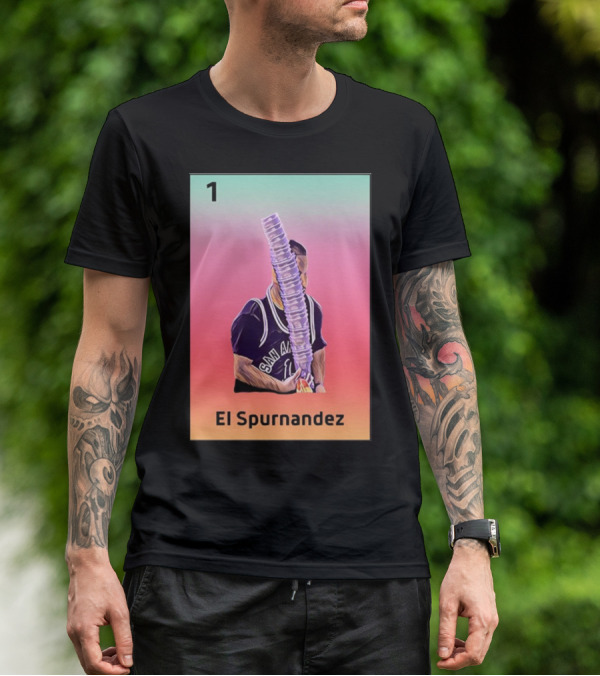 1 San Antonio El Spurnandez Bexar County Social Niosa T-Shirt