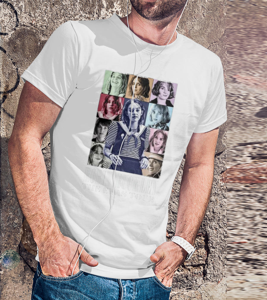 Robin Buckley The Eras Tour Pop Art Collage T-Shirt