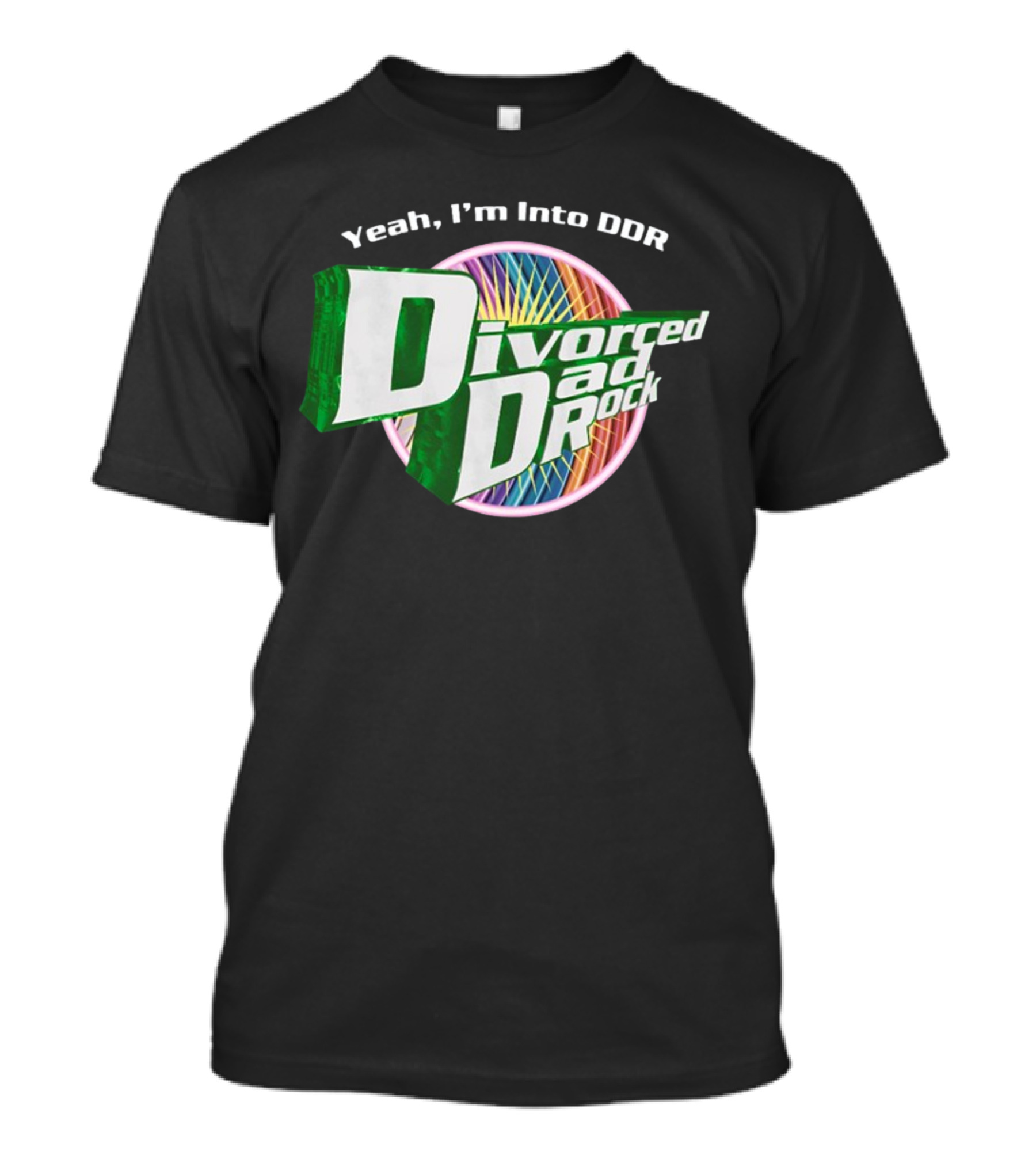 Yeah I'm Into DDR Divorced Dad Rock Retro Music T-Shirt