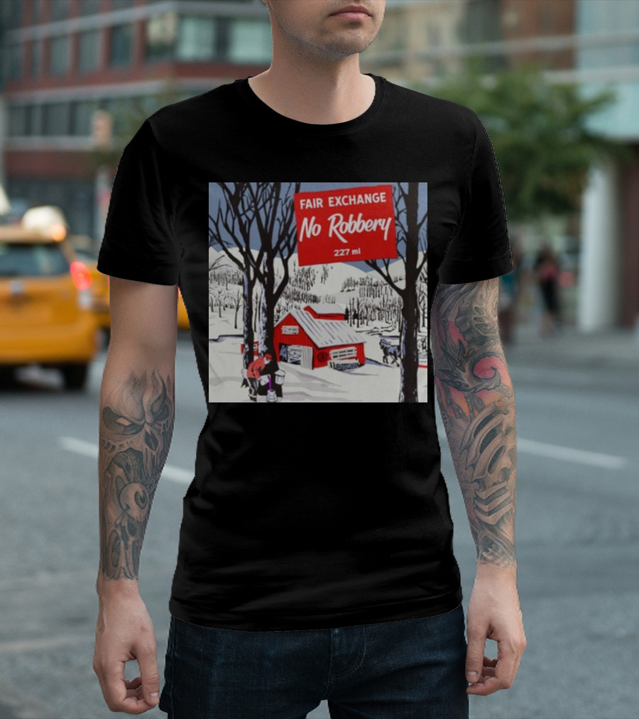 Nicholascraven819 Fair Exchange No Robbery 227 ml Winter Scene T-Shirt