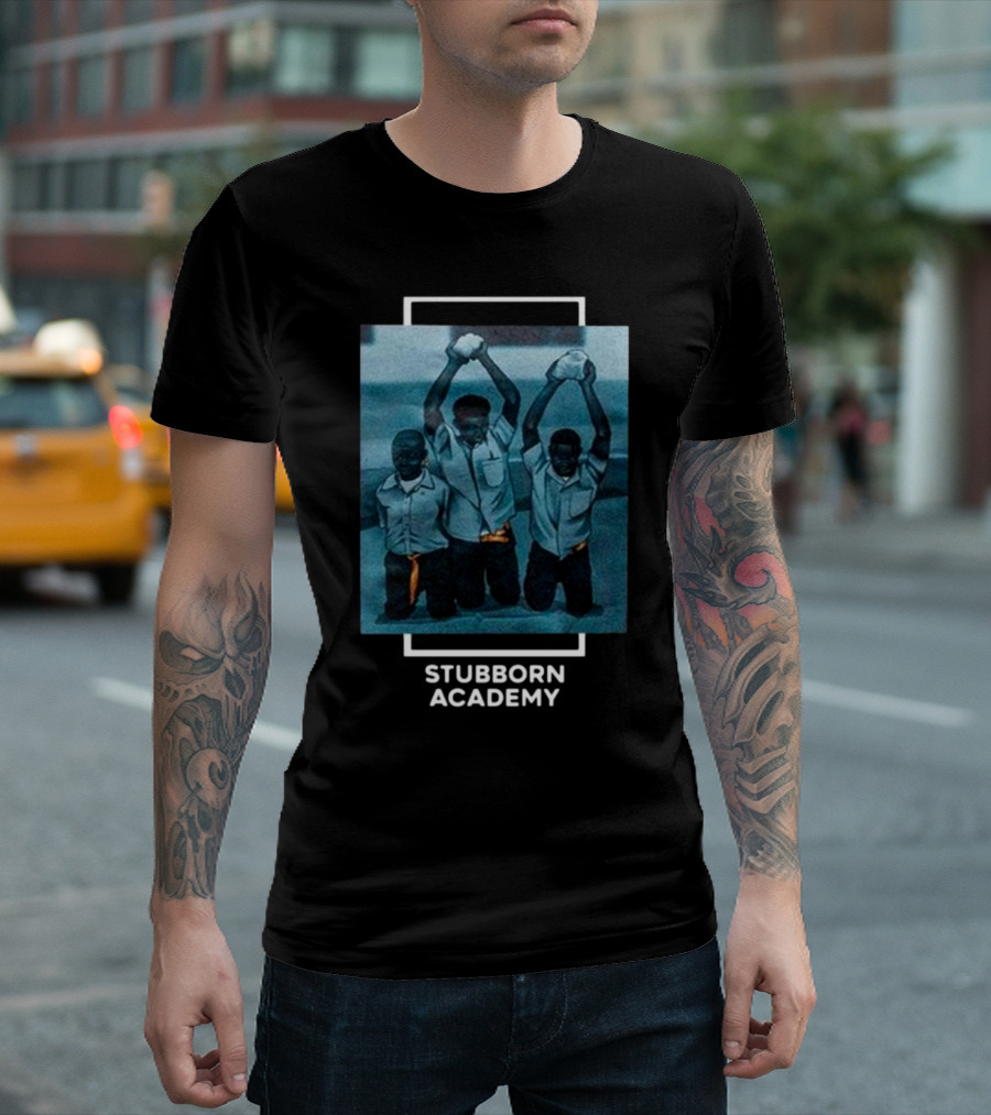 Amgmedikal Planning and Plotting Stubborn Academy T-Shirt