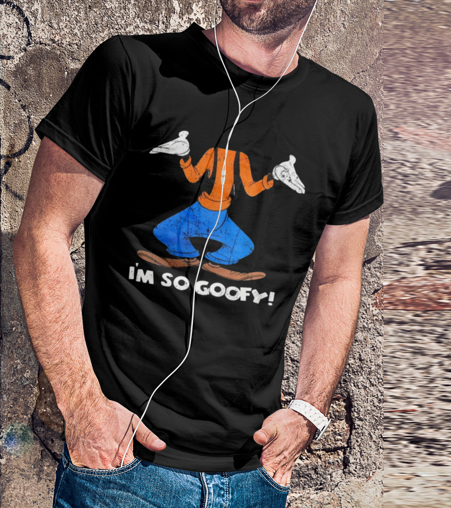 I'm So Goofy Classic Cartoon Character Missing Head T-Shirt