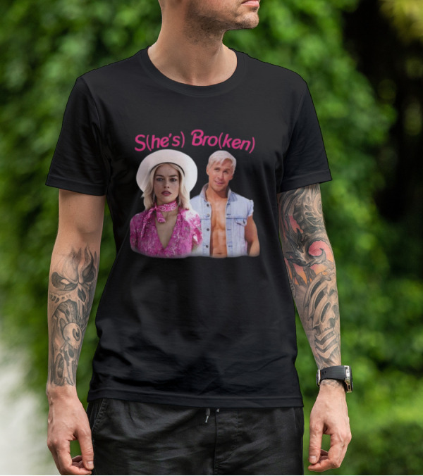S(He's) Bro(Ken) Iconic Style Statement In Pop Culture T-Shirt
