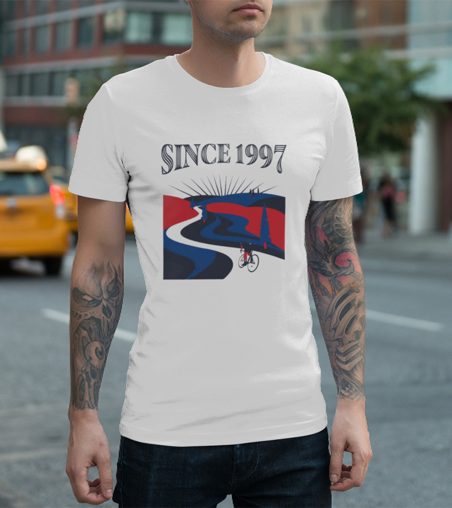 Groupama Cycling Scenery Since 1997 T-Shirt