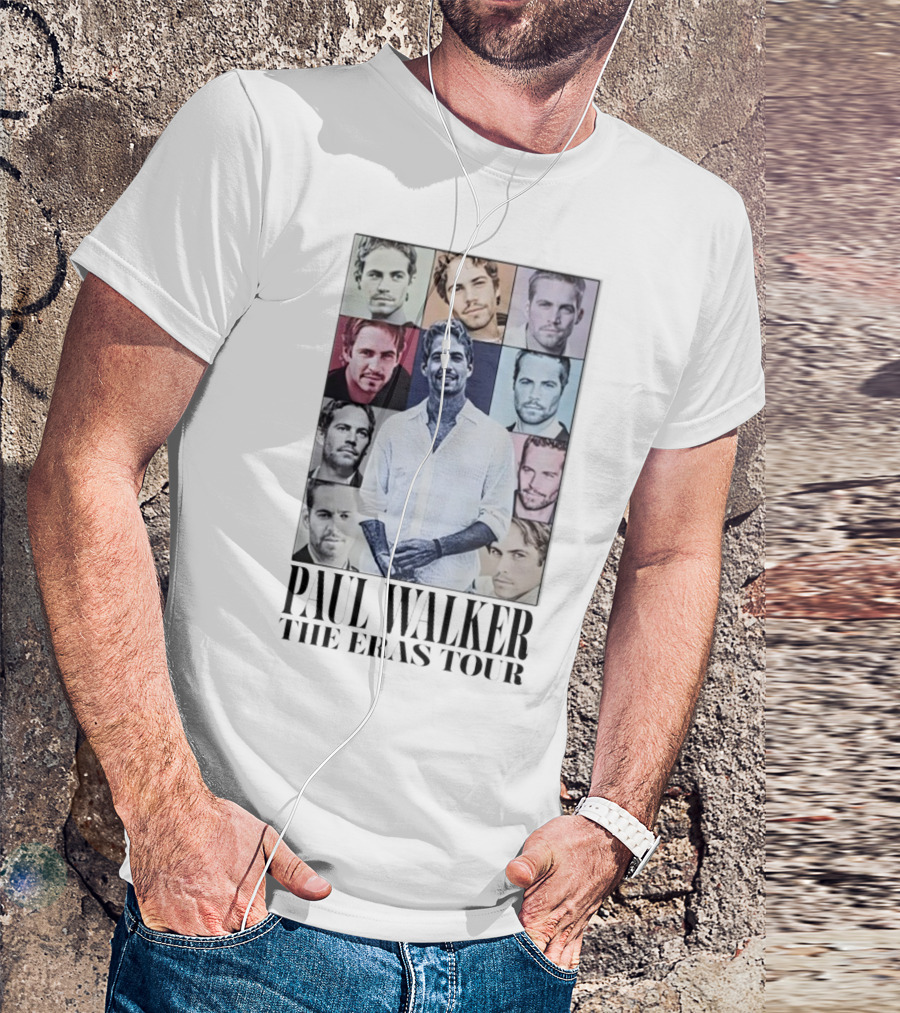 Paul Walker The Eras Tour T-Shirt