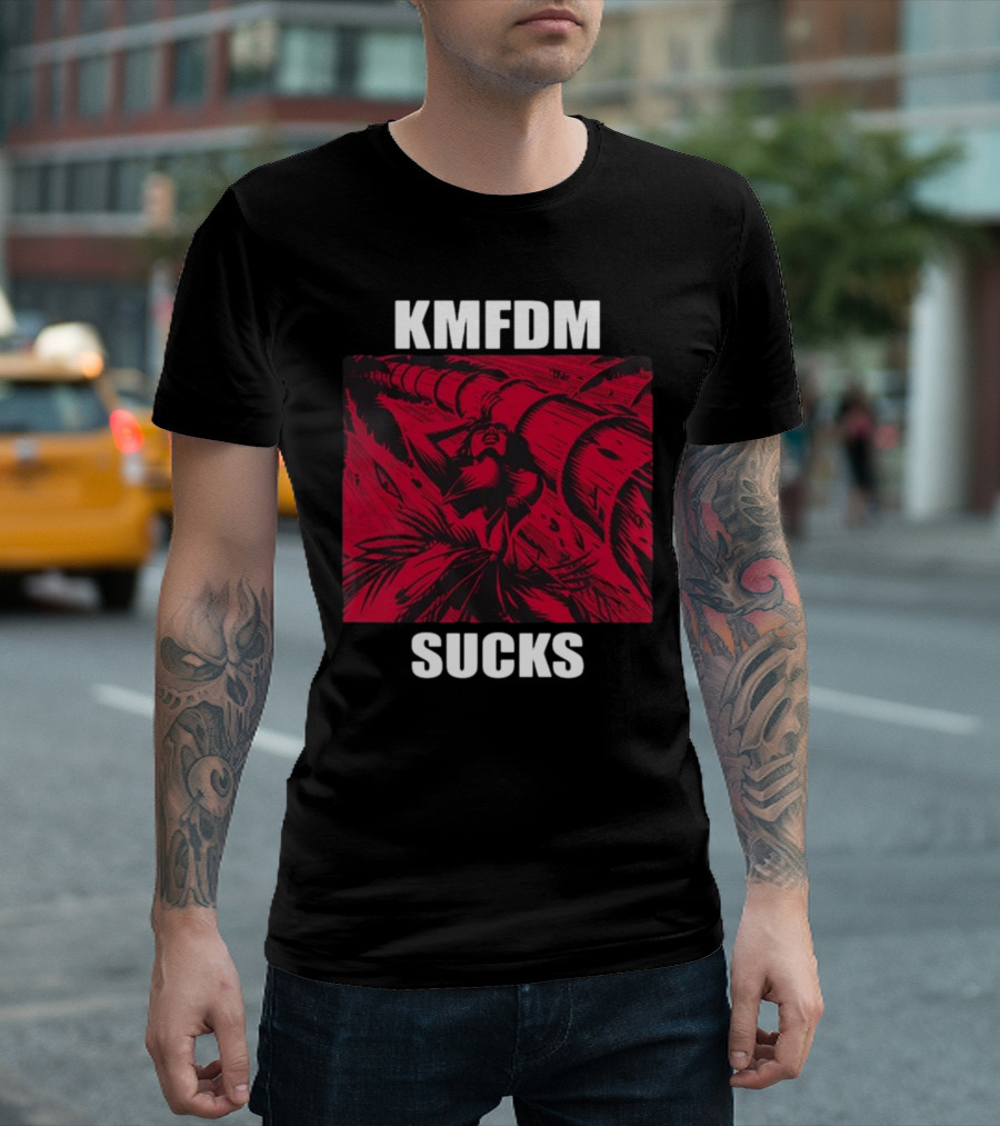KMFDM Sucks Blood Red Rare T-Shirt