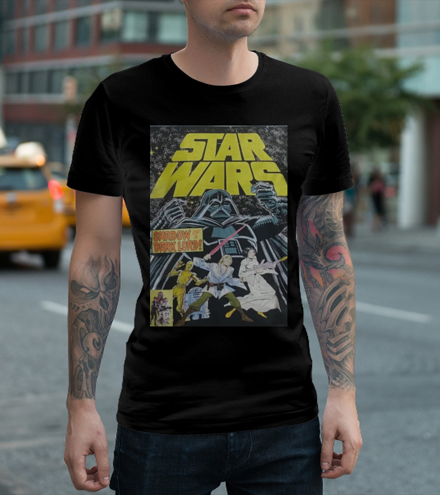 Star Wars Shadow of a Dark Lord Adventures Beyond the Greatest Space-Fantasy Film T-Shirt