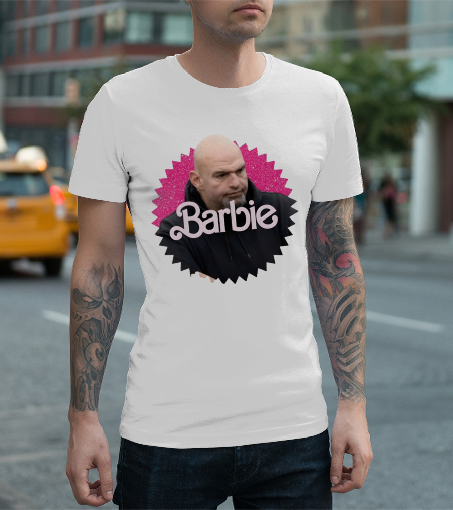 Barbie John Fetterman Hoodie Sparkle Starburst T-Shirt