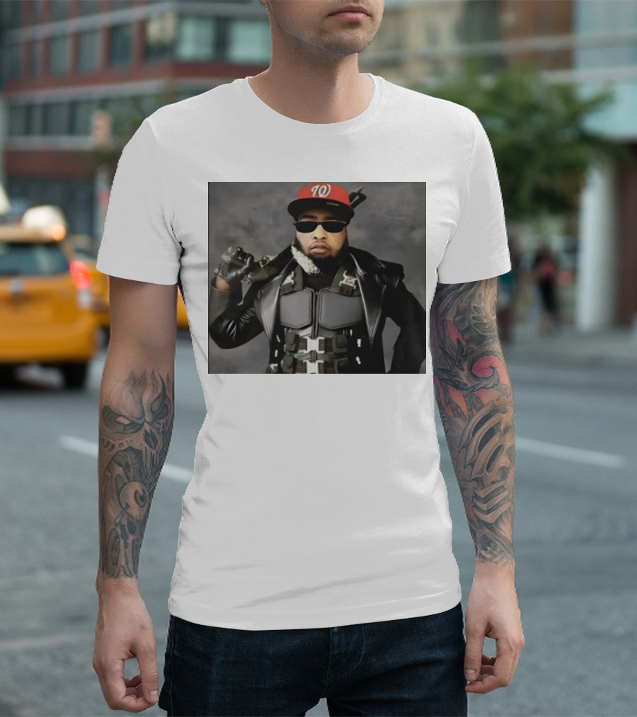 Oj Simpson Blade Washington Marvel Cap Warrior T-Shirt