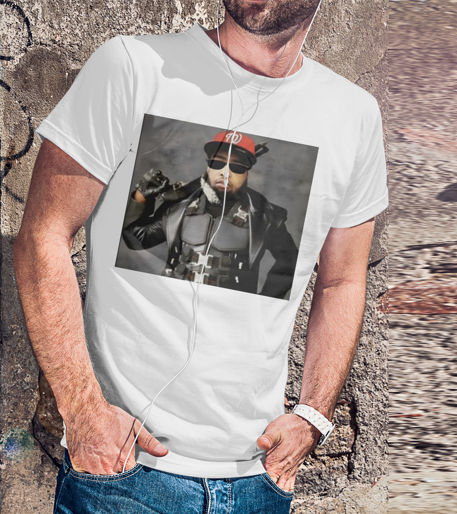 Oj Simpson Blade Washington Marvel Cap Warrior T-Shirt
