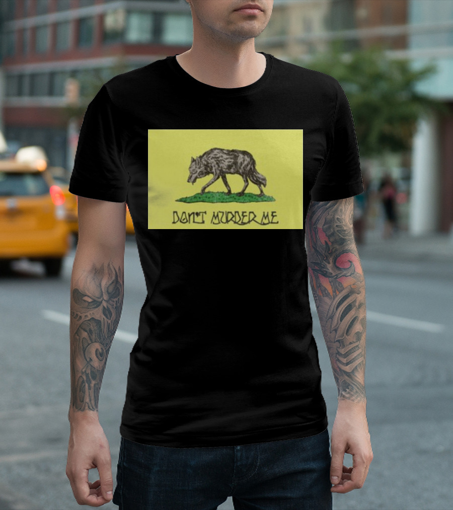 Gratefuldead Don't Murder Me Wolf T-Shirt