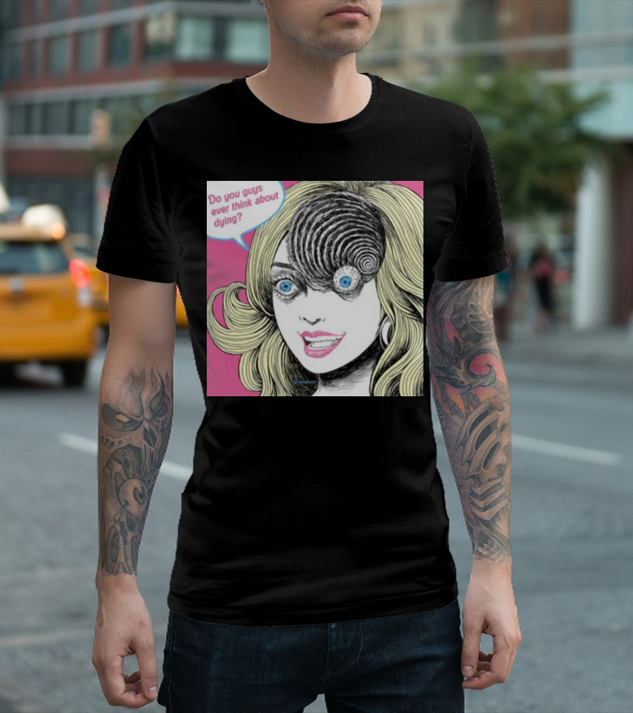 Tokibeast Junjiito Do You Guys Ever Think About Dying Spiral Horror Manga T-Shirt