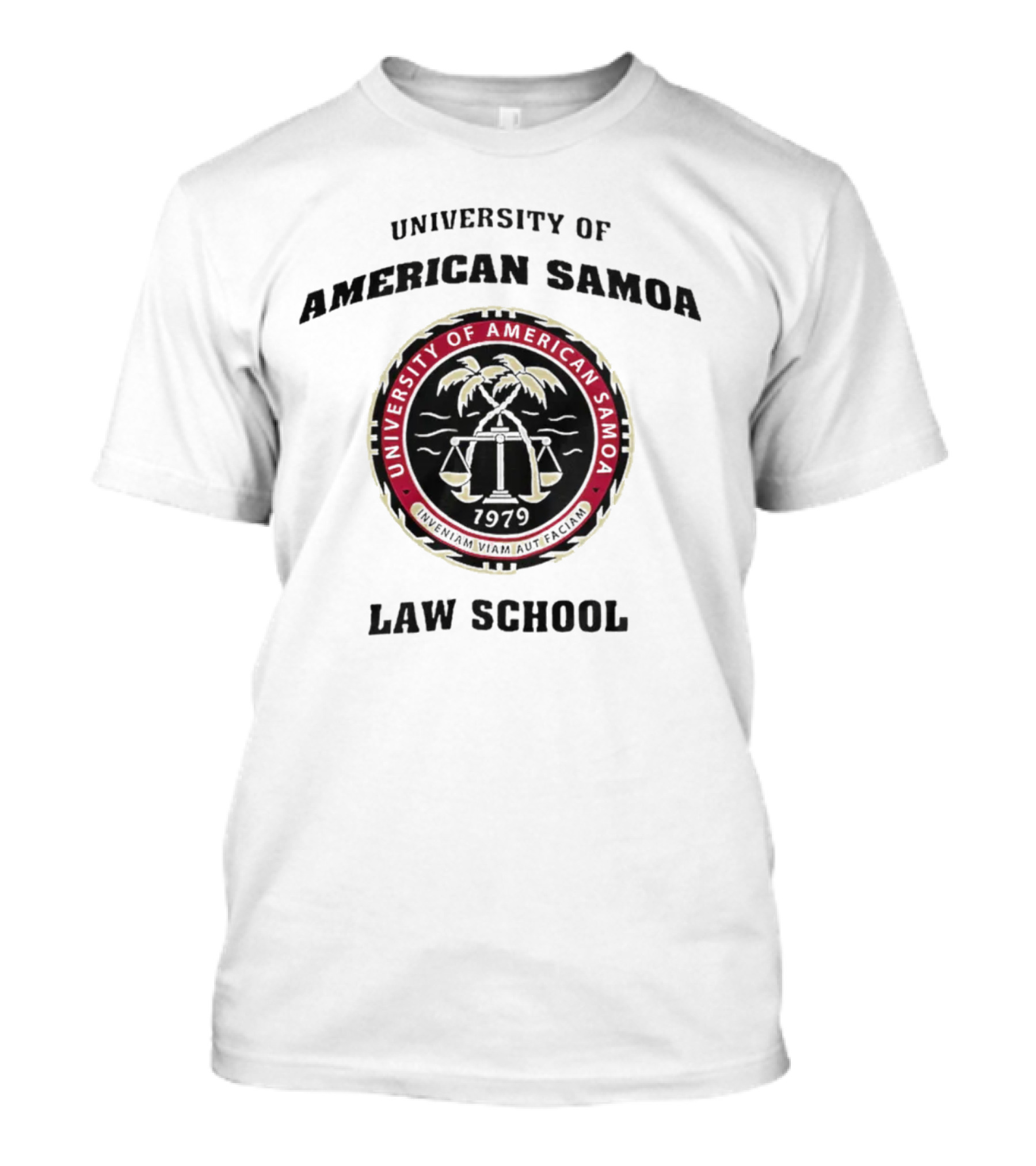 University Of American Samoa Law School Seal Saul 1979 T-Shirt