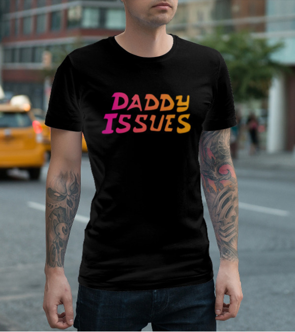 Clone High Season 2 Chris Miller Daddy Issues Vibrant Text T-Shirt