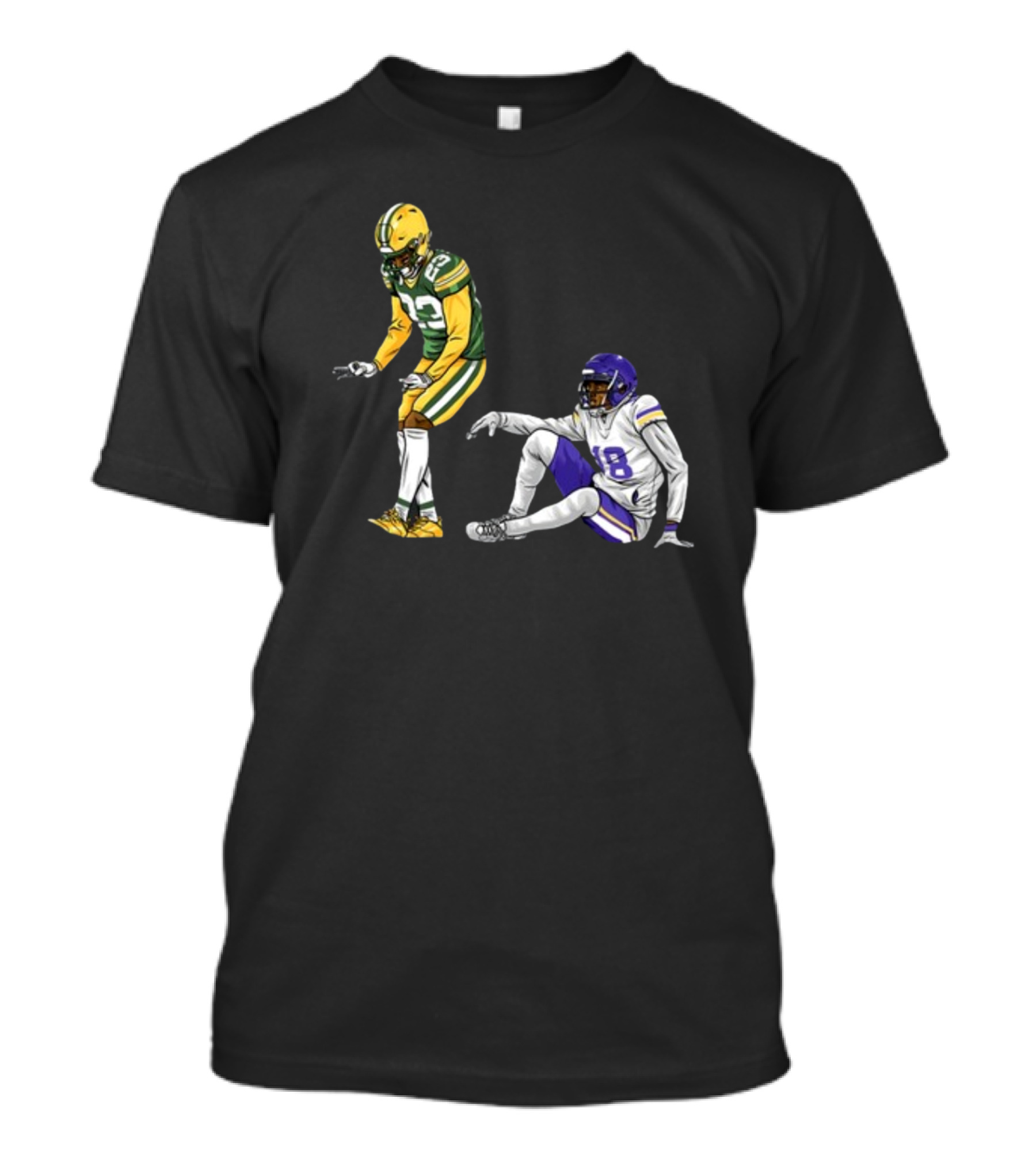 Gritty Football Dance Packers Vikings Iconic T-Shirt