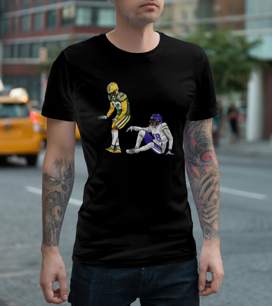 Gritty Football Dance Packers Vikings Iconic T-Shirt