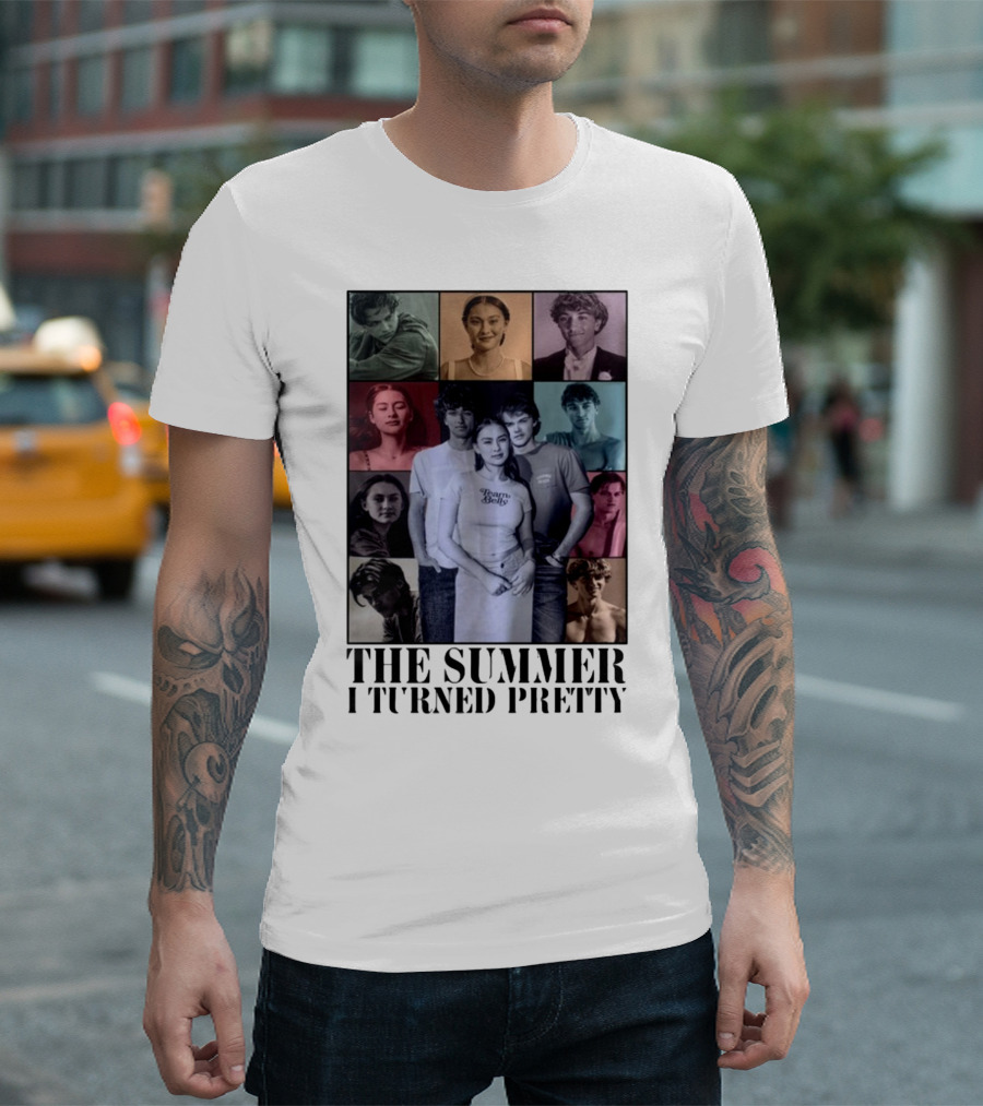 The Summer I Turned Pretty Character Photo Collage T-Shirt